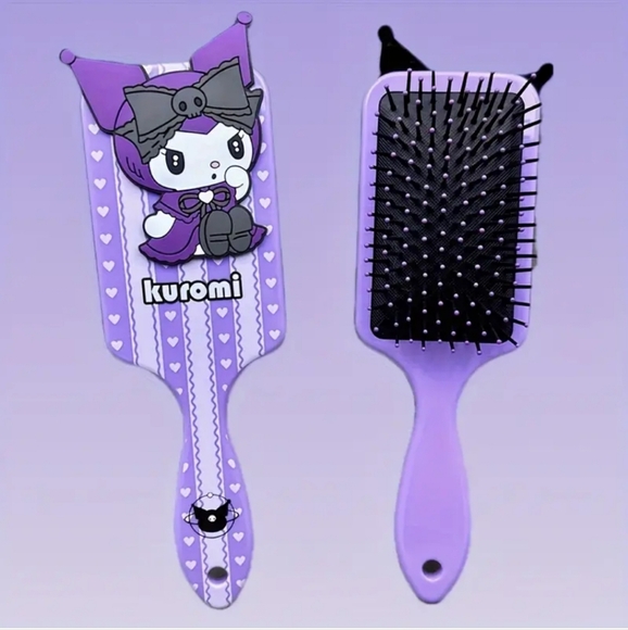 Sanrio Accessories - Kuromi Purple Hair Brush